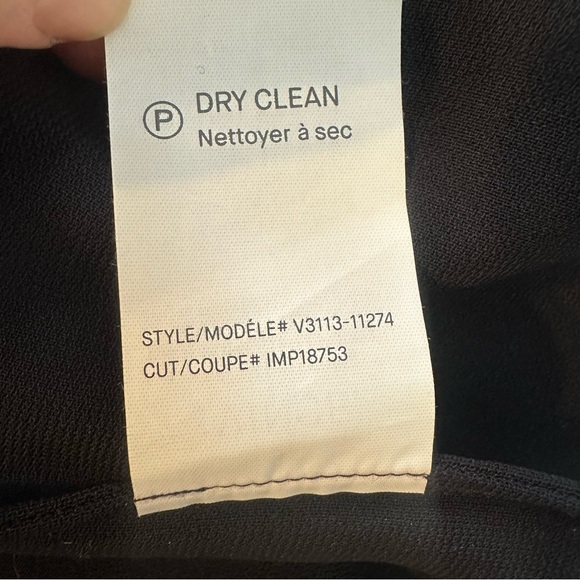 NWT VINCE Laser Cut Sleeveless Top Large dark navy blue - Picture 5 of 6